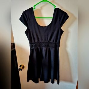 Dress, medium, black, love fire brand